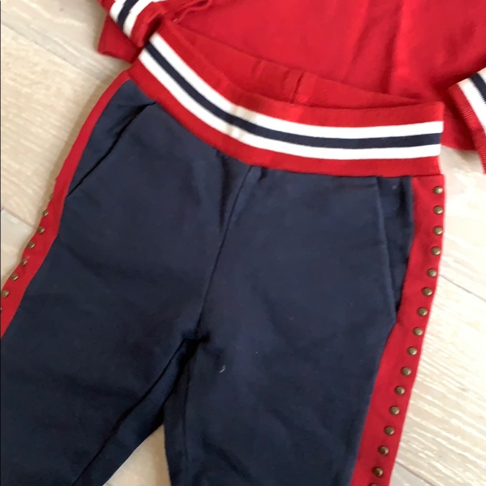 Monnalisa girls set sweatshirt and sweatpants - Picture 4 of 7